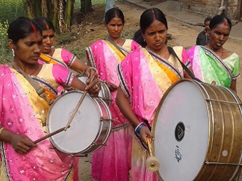 An all-women drumming band in Bihar is empowering its members, and a marginalised community An all-women drumming band in Bihar is empowering its members, and a marginalised community