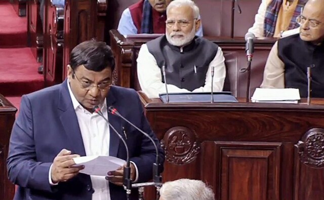 AAP's Narain Das Gupta and Sushil Kumar Gupta also took their oaths as Rajya Sabha MPs on Monday. PTI AAP's Narain Das Gupta and Sushil Kumar Gupta also took their oaths as Rajya Sabha MPs on Monday. PTI