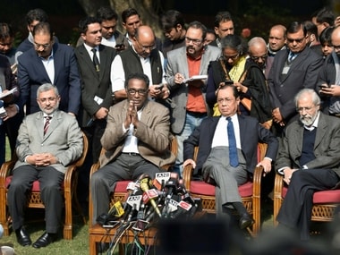 Image result for PM Narendra Modi spoke about recent Supreme Court judges' rebellion, GST, demonetization & Congress