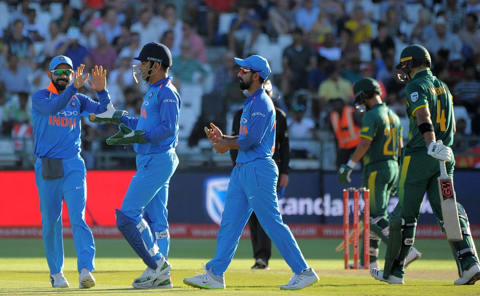 Virat Kohli wrist spinners dazzle in India's 124-run win over South Africa take unassailable 3-0 lead