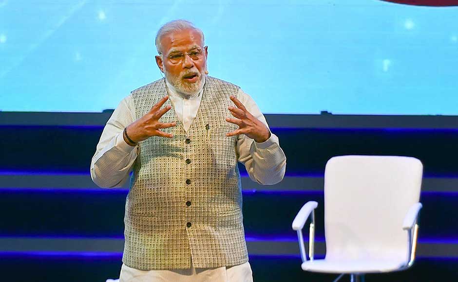 In the course of the event which lasted about one-and-a-half hours, the prime minister took questions on a range of issues, including nervousness, anxiety, concentration, peer pressure, parents' expectations, and the role of teachers. PTI Every Indian child is a 'born politician', Narendra Modi says at Pariksha Par Charcha event