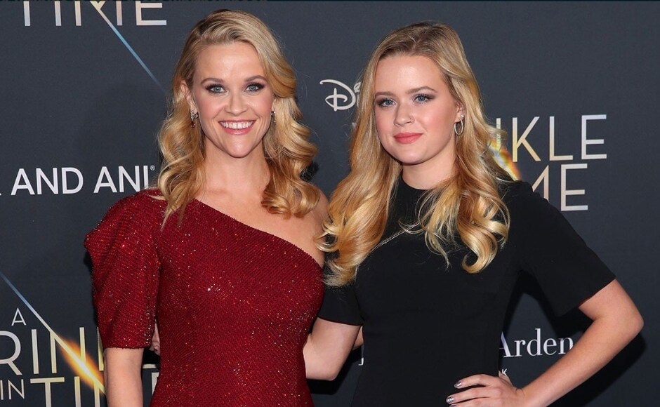 Reese Witherspoon attended the premiere with her daughter Ava Witherspoon. Image from Twitter/@etnow Reese Witherspoon attended the premiere with her daughter Ava Witherspoon. Image from Twitter/@etnow