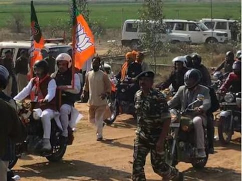 Amit Shah's Jind bike rally as it happened: BJP chief says party will form governments in two more states Amit Shah's Jind bike rally as it happened: BJP chief says party will form governments in two more states
