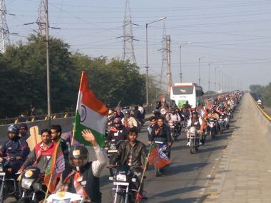 Amit Shah Jind bike rally LIVE updates: Over 1 lakh bikers expected; INLD workers detained for showing black flags