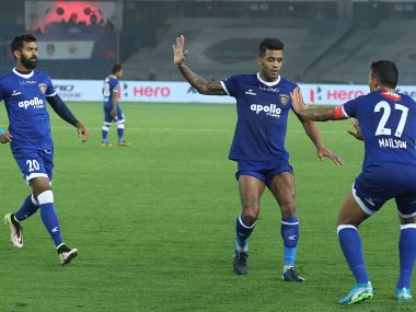 Chennaiyin FC salvaged a draw against De;hi Dynamos to stay in the top four places of the ISL. Image Courtesy: ISL