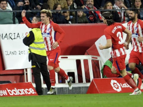 La Liga: Antoine Griezmann nets hat-trick as rampant Atletico Madrid thrash Sevilla; Althletic Bilbao beat Malaga La Liga: Antoine Griezmann nets hat-trick as rampant Atletico Madrid thrash Sevilla; Althletic Bilbao beat Malaga