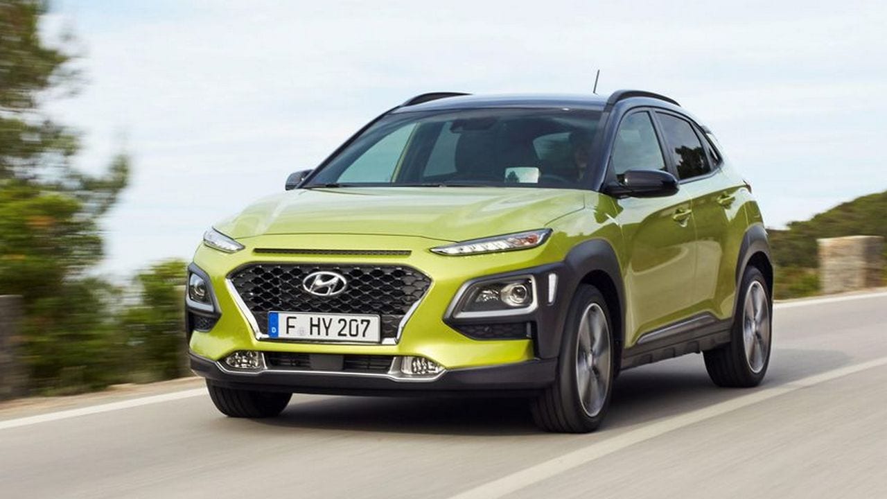 The Hyundai Kona could be Hyundai's first electric car to be launched in India next year. Image: Hyundai