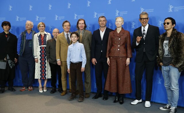 Director, screenwriter and producer Wes Anderson and cast members pose during a photocall to promote the movie Isle of Dogs at the 68th Berlinale International Film Festival. Reuters/Fabrizio Bensch Director, screenwriter and producer Wes Anderson and cast members pose during a photocall to promote the movie Isle of Dogs at the 68th Berlinale International Film Festival. Reuters/Fabrizio Bensch