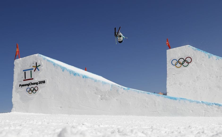 Sarah Hoefflin of Switzerland competes in the women's freestyle skiing slopestyle final. Hoefflin took gold ahead of Swiss teammate Mathilde Gremaud. Reuters Sarah Hoefflin of Switzerland competes in the women's freestyle skiing slopestyle final. Hoefflin took gold ahead of Swiss teammate Mathilde Gremaud. Reuters