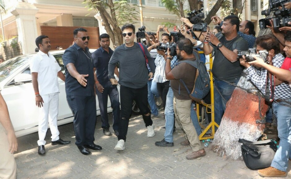 Karan Johar at Anil Kapoor's house/Sachin Gokhale/Firstpost