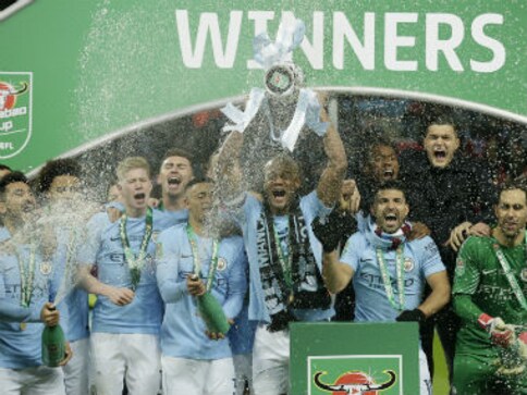 League Cup: Manchester City dominate Arsenal in final to claim first silverware of Pep Guardiola era League Cup: Manchester City dominate Arsenal in final to claim first silverware of Pep Guardiola era