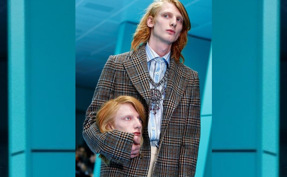 The Fall/Winter 2018-2019 collection was called 'Cyborg'. Image from Twitter/@a1andar The Fall/Winter 2018-2019 collection was called 'Cyborg'. Image from Twitter/@a1andar