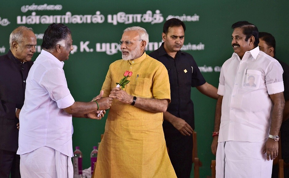 Narendra Modi launches 'Amma' two-wheeler subsidy scheme on Jayalalithaa's 70th birth anniversary
