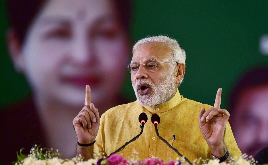 Narendra Modi launches 'Amma' two-wheeler subsidy scheme on Jayalalithaa's 70th birth anniversary