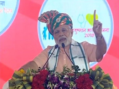 Prime Minister Narendra Modi in Daman and Diu. Twitter @BJP4India