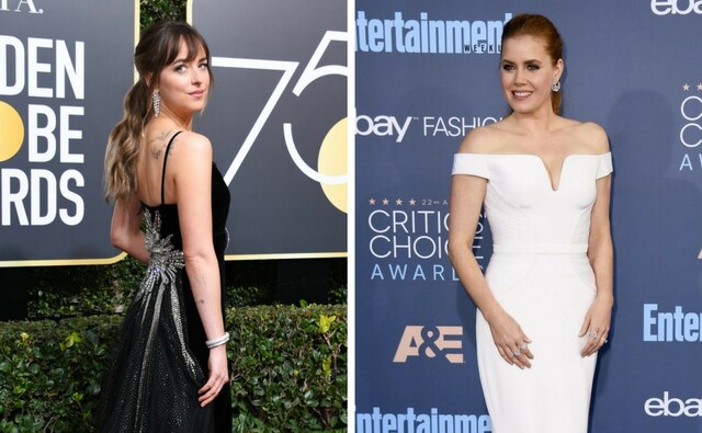 Dakota Johnson (left) and Amy Adams (right). Source:http://us.niravmodi.com/category/gallery/ Dakota Johnson (left) and Amy Adams (right). Source:http://us.niravmodi.com/category/gallery/