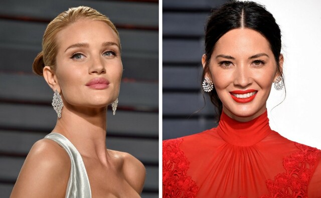 Rosie Huntington-Whiteley (left) and Olivia Munn (right). Source:http://us.niravmodi.com/category/gallery/ Rosie Huntington-Whiteley (left) and Olivia Munn (right). Source:http://us.niravmodi.com/category/gallery/