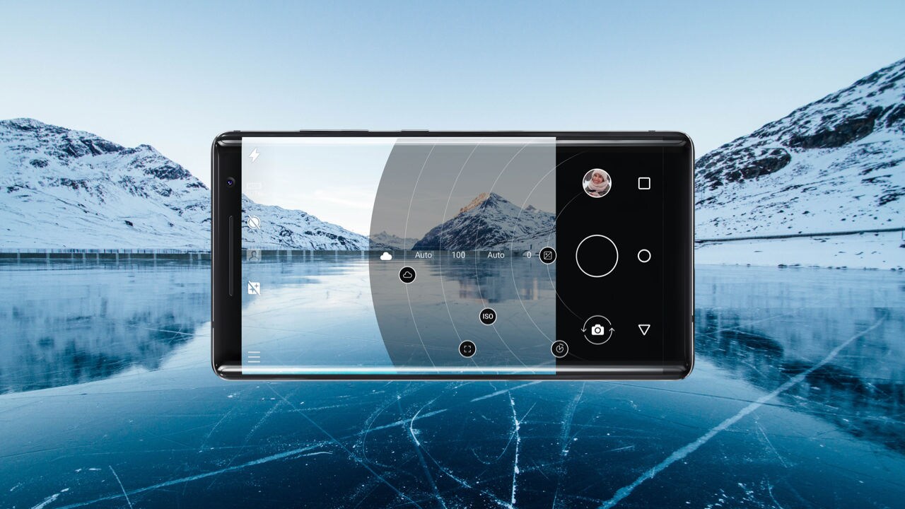 The Nokia 8 Sirocco. Nokia Mobile.