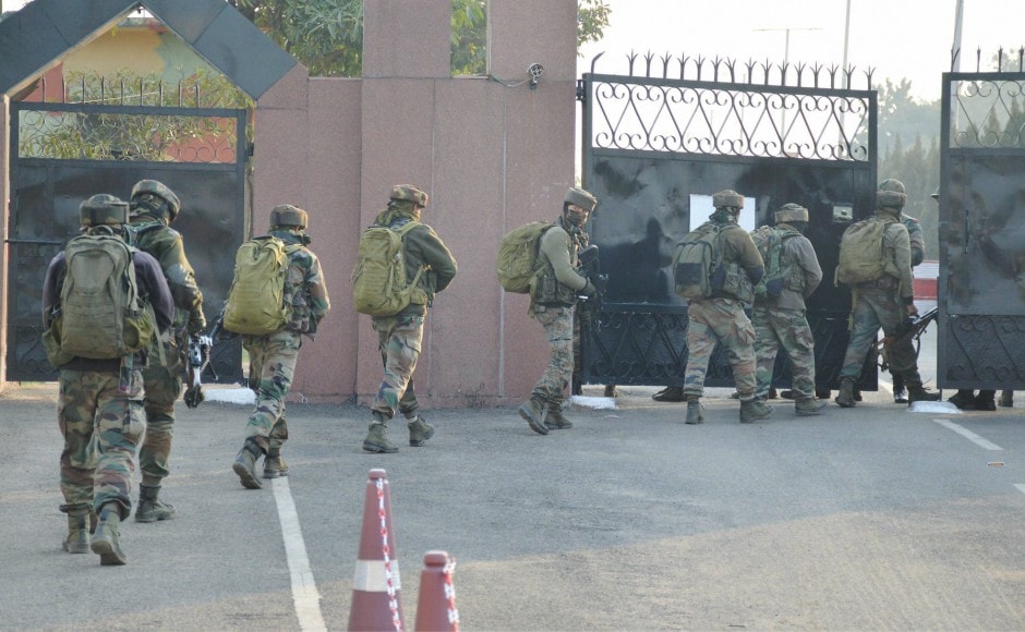 Intelligence inputs had warned an attack on the army or security establishment by Jaish-e-Mohammed in view of the death anniversary of Afzal Guru who was hanged on 9 February 2013. PTI Intelligence inputs had warned an attack on the army or security establishment by Jaish-e-Mohammed in view of the death anniversary of Afzal Guru who was hanged on 9 February 2013. PTI