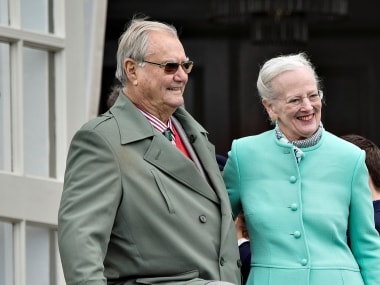 File image of Prince Henrik and Queen Margrethe. Reuters