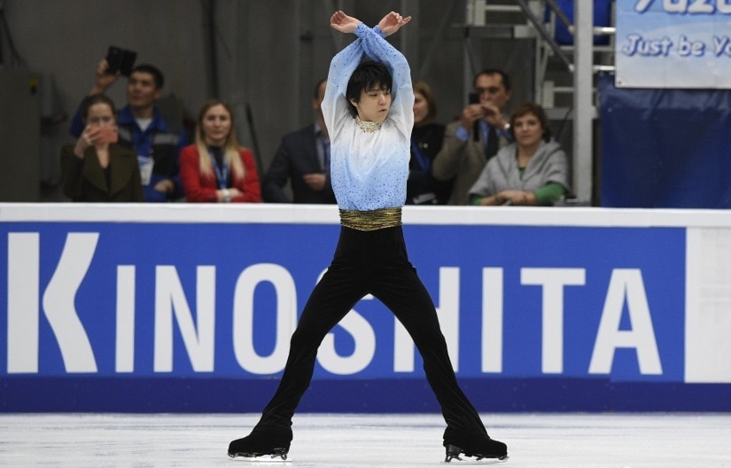 File photo of Yuzuru Hanyu of Japan. Reuters