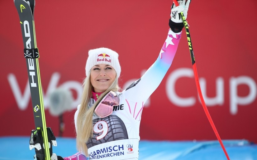 File photo of Lindsey Vonn of the US. Reuters