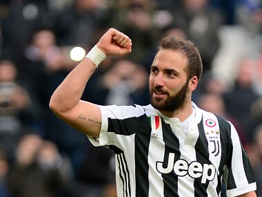 File image of Juventus Gonzalo Higuain. Reuters