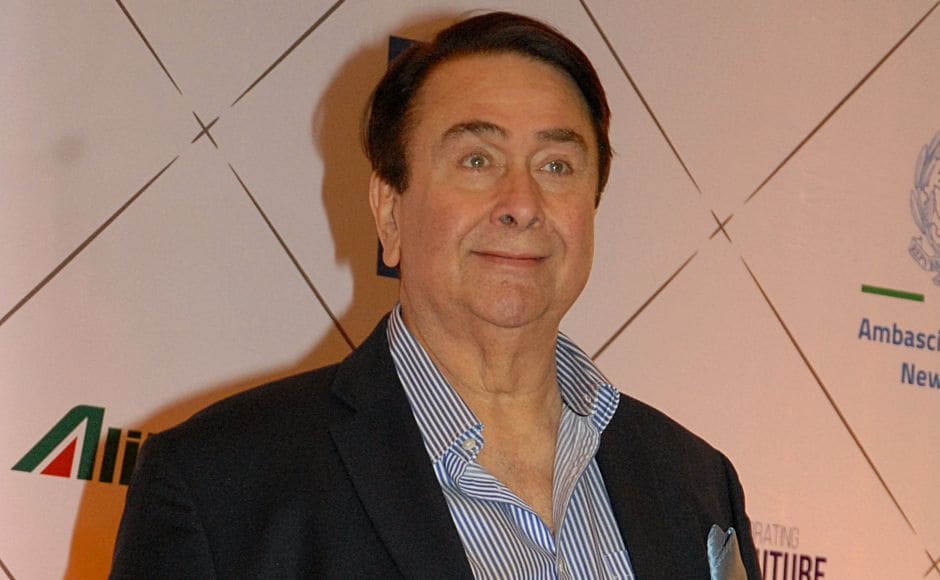 Actor Randhir Kapoor — father of Kareena Kapoor — attends the Volare Awards. AFP Actor Randhir Kapoor — father of Kareena Kapoor — attends the Volare Awards. AFP