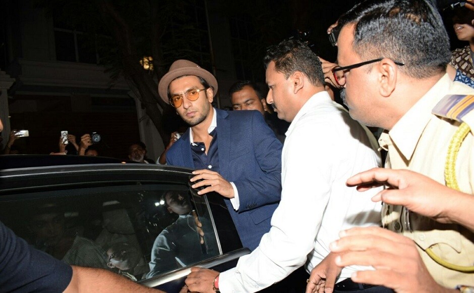 Ranveer Singh at Anil Kapoor's residence. Firstpost/ Sachin Gokhale Ranveer Singh at Anil Kapoor's residence. Firstpost/ Sachin Gokhale