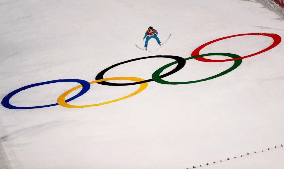 Gregor Deschwanden of Switzerland in action during the men's large hill ski jump. Poland's Kamil Stoch produced a clutch final jump of 136.5 metres to retain his Olympic title in a cliff-hanging final. Reuters Gregor Deschwanden of Switzerland in action during the men's large hill ski jump. Poland's Kamil Stoch produced a clutch final jump of 136.5 metres to retain his Olympic title in a cliff-hanging final. Reuters
