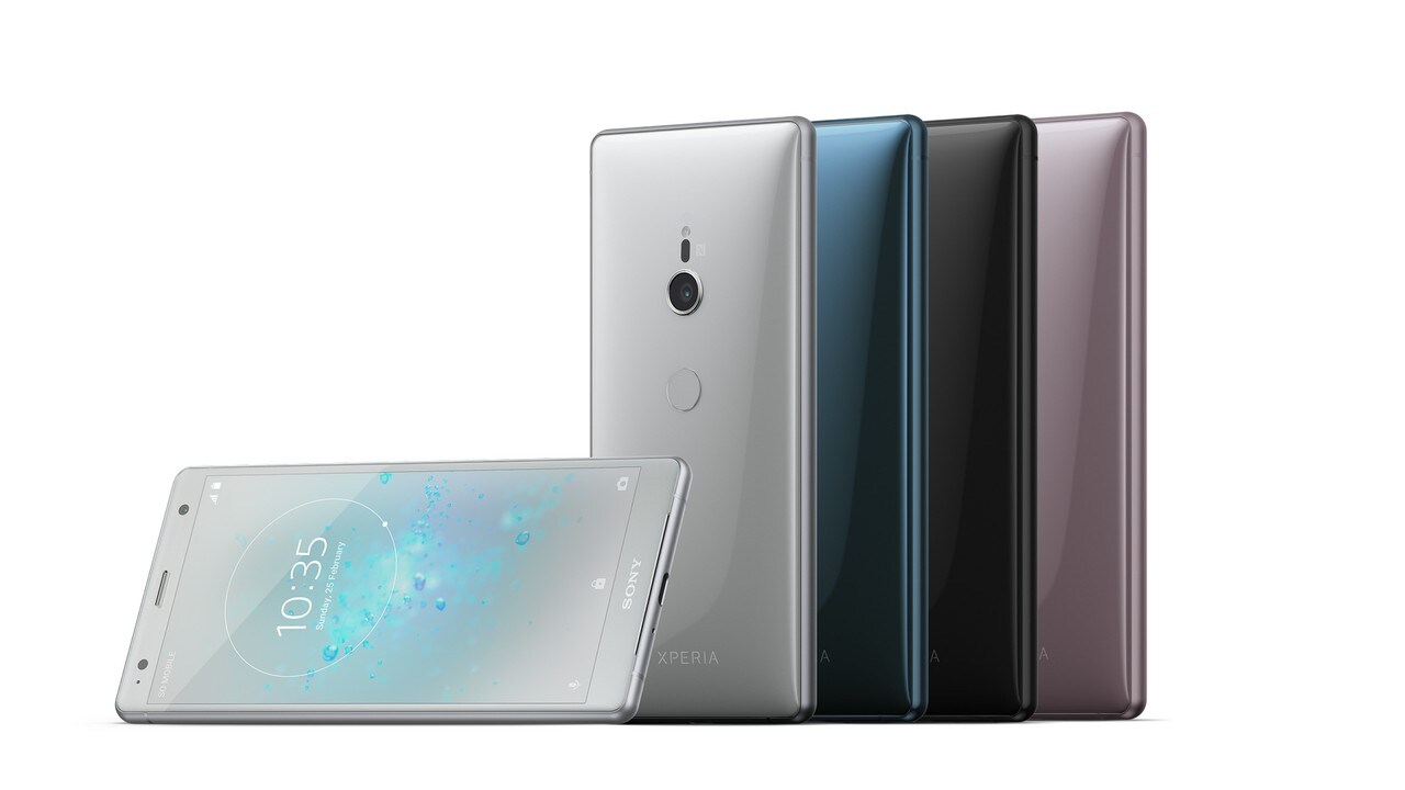 The Sony Xperia XZ2. Sony Mobile