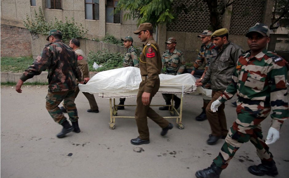 The death toll in the Sunjuwan camp attack rose to seven after another body was recovered from the encounter site on Tuesday, Reuters The death toll in the Sunjuwan camp attack rose to seven after another body was recovered from the encounter site on Tuesday, Reuters