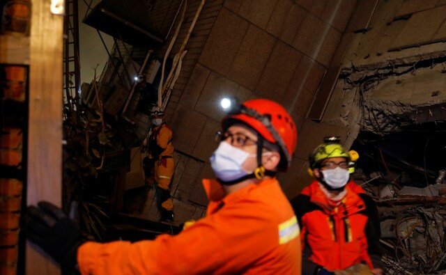 Authorities said they could not verify how many residents were still missing after the 6.4-magnitude quake which hit the popular tourist city late on Tuesday. Rescue efforts were focused early Wednesday on the Yun Tsui residential building, which also housed a restaurant, shops and a hostel. The quake left the 12-storey building leaning to one side, its lower floors pancaked. Reuters Authorities said they could not verify how many residents were still missing after the 6.4-magnitude quake which hit the popular tourist city late on Tuesday. Rescue efforts were focused early Wednesday on the Yun Tsui residential building, which also housed a restaurant, shops and a hostel. The quake left the 12-storey building leaning to one side, its lower floors pancaked. Reuters