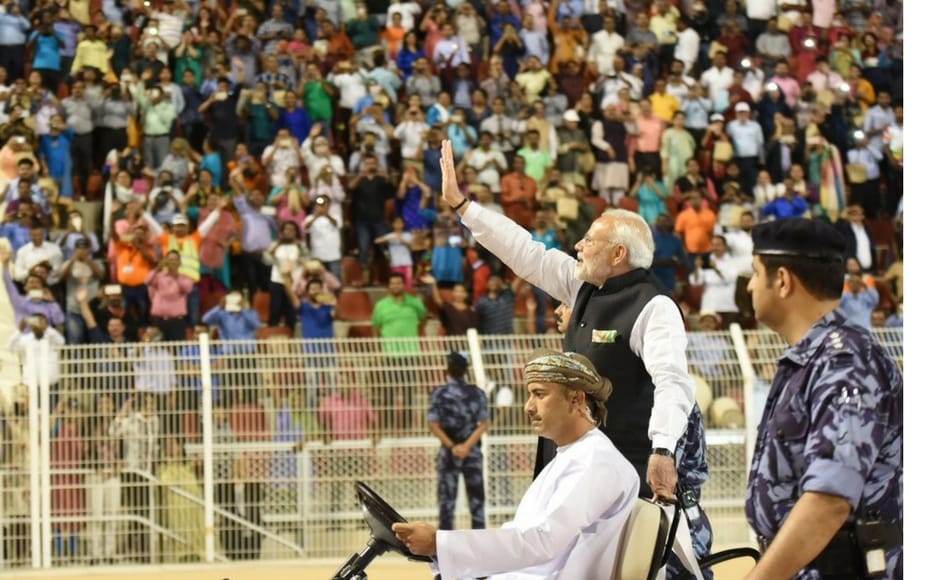 Modi also said the Indian diaspora has played an essential role in strengthening these ties. India and Oman have thriving links rooted in centuries old people-to-people exchanges. Twitter@narendramodi Narendra Modi holds bilateral talks with Sultan of Oman, addresses Indian diaspora