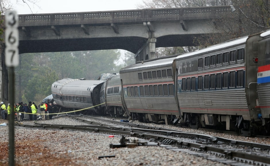 South Carolina governor Henry McMaster said Amtrak was on the wrong track and it was a horrible thing to see and understand what forces were involved for the accident. Reuters South Carolina governor Henry McMaster said Amtrak was on the wrong track and it was a horrible thing to see and understand what forces were involved for the accident. Reuters