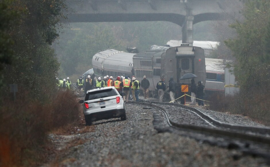 Meantime, US president Donald Trump has conveyed his thoughts and prayers with the victims of the collision from his resort in Palm Beach and receiving regular updates. Reuters Meantime, US president Donald Trump has conveyed his thoughts and prayers with the victims of the collision from his resort in Palm Beach and receiving regular updates. Reuters
