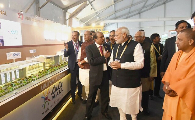 The Uttar Pradesh government signed 1,045 pacts worth Rs 4.28 lakh crore on the first day of the UP investors' summit. President Ram Nath Kovind will be attending the closing ceremony on Thursday. The Uttar Pradesh government signed 1,045 pacts worth Rs 4.28 lakh crore on the first day of the UP investors' summit. President Ram Nath Kovind will be attending the closing ceremony on Thursday.