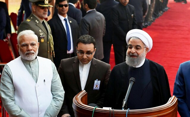 This is the first presidential visit from Iran to India in 10 years and comes after the visit of prime minister Narendra Modi to the West Asian nation in 2016. PTI This is the first presidential visit from Iran to India in 10 years and comes after the visit of prime minister Narendra Modi to the West Asian nation in 2016. PTI