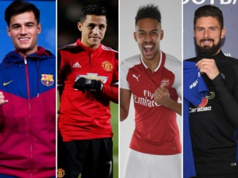 January transfer window: Premier League clubs splash cash, but Philippe Coutinho's move to Barcelona trumps all January transfer window: Premier League clubs splash cash, but Philippe Coutinho's move to Barcelona trumps all