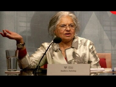 File image of senior Supreme Court lawyer Indira Jaising. Image/News18
