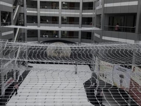 Mumbai: Four days after man commits suicide at Mantralaya, Maharashtra govt installs safety nets Mumbai: Four days after man commits suicide at Mantralaya, Maharashtra govt installs safety nets