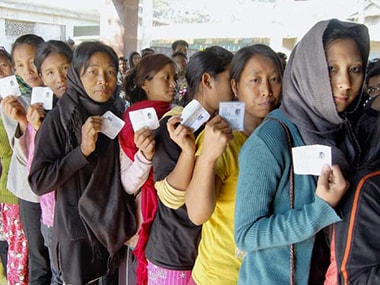 Image result for Voting begins peacefully in Meghalaya