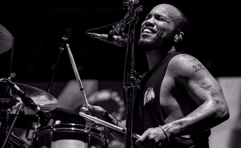 As soon as Anderson Paak and the Free Nationals shot onto the stage, what followed was an incandescent blaze of musicality, synergy and intensity that shook the thousands of gathered fans to their very core. Photo © Hari Adivarekar As soon as Anderson Paak and the Free Nationals shot onto the stage, what followed was an incandescent blaze of musicality, synergy and intensity that shook the thousands of gathered fans to their very core. Photo © Hari Adivarekar
