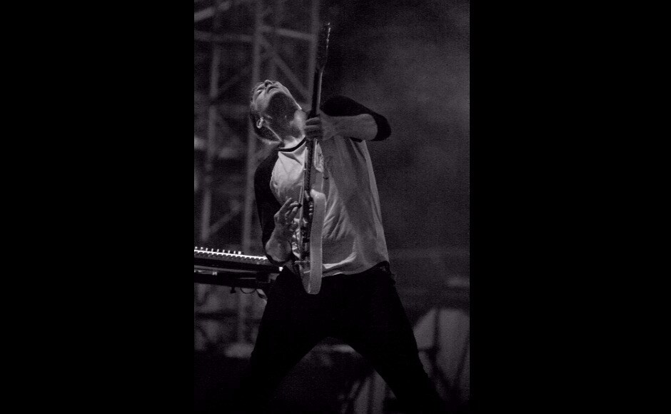 Jeff Oddie of Wolf Alice. Photo © Hari Adivarekar Jeff Oddie of Wolf Alice. Photo © Hari Adivarekar