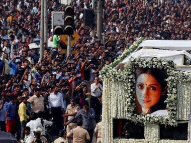 Sridevi accorded state funeral; celebrities, fans pay final respects to the screen legend