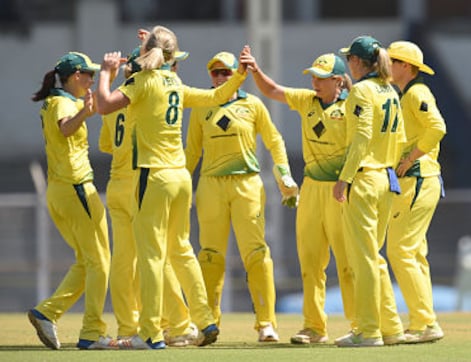 Women's T20I Tri-series: India knocked out after losing third match on the trot; Australia to play England in finals Women's T20I Tri-series: India knocked out after losing third match on the trot; Australia to play England in finals