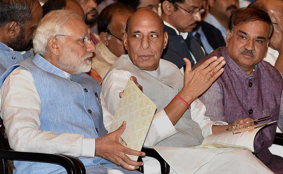 Vice-President M Venkaiah Naidu, Prime Minister Narendra Modi, Union Home Minister Rajnath Singh and several other dignitaries attended the function at the Rashtrapati Bhavan. Keeping its promise of honouring "unsung heroes", the government this year honoured with Padma awards several personalities who served the poor, set up free schools and popularised tribal arts globally. PTI Vice-President M Venkaiah Naidu, Prime Minister Narendra Modi, Union Home Minister Rajnath Singh and several other dignitaries attended the function at the Rashtrapati Bhavan. Keeping its promise of honouring "unsung heroes", the government this year honoured with Padma awards several personalities who served the poor, set up free schools and popularised tribal arts globally. PTI