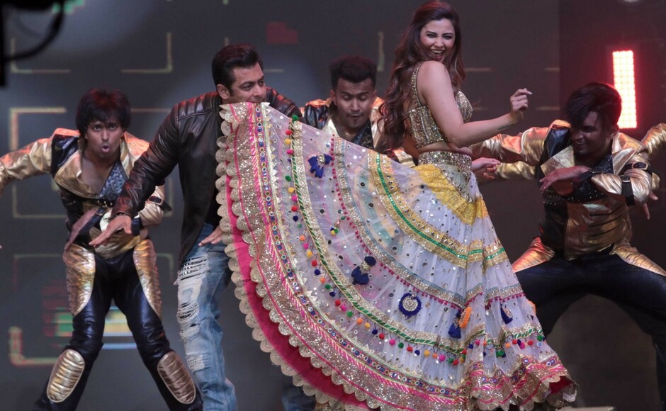 Salman Khan performs onstage with Daisy Shah at the Da-Bangg Tour. Firstpost/Sachin Gokhale Salman Khan performs onstage with Daisy Shah at the Da-Bangg Tour. Firstpost/Sachin Gokhale