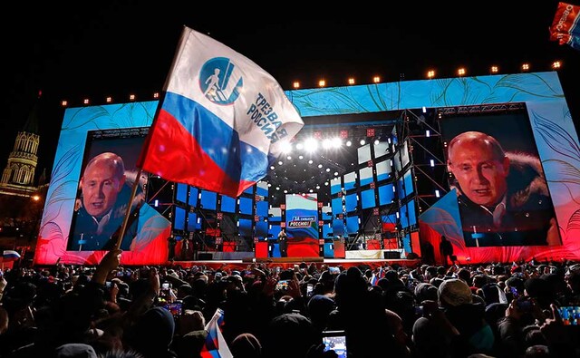 Observers reported widespread ballot stuffing and unprecedented pressure on Russians to vote, but that is unlikely to seriously damage Putin given his popularity and his tight control over Russian politics. AP Observers reported widespread ballot stuffing and unprecedented pressure on Russians to vote, but that is unlikely to seriously damage Putin given his popularity and his tight control over Russian politics. AP