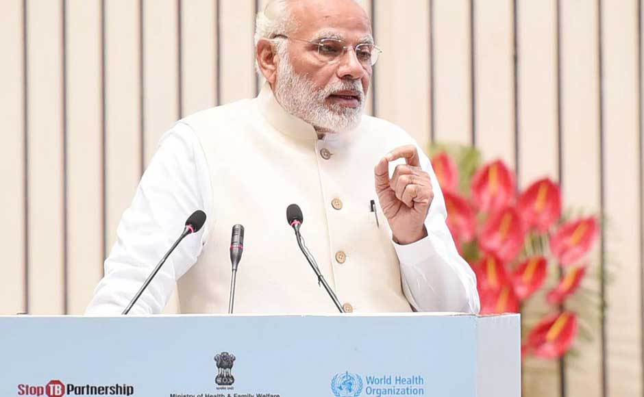 The prime minister was speaking at the inauguration of the End-TB Summit in New Delhi. Modi said the World Health Organisation (WHO) had declared tuberculosis an emergency 25 years ago and since then several countries have made efforts to eliminate the disease. Twitter@narendramodi The prime minister was speaking at the inauguration of the End-TB Summit in New Delhi. Modi said the World Health Organisation (WHO) had declared tuberculosis an emergency 25 years ago and since then several countries have made efforts to eliminate the disease. Twitter@narendramodi